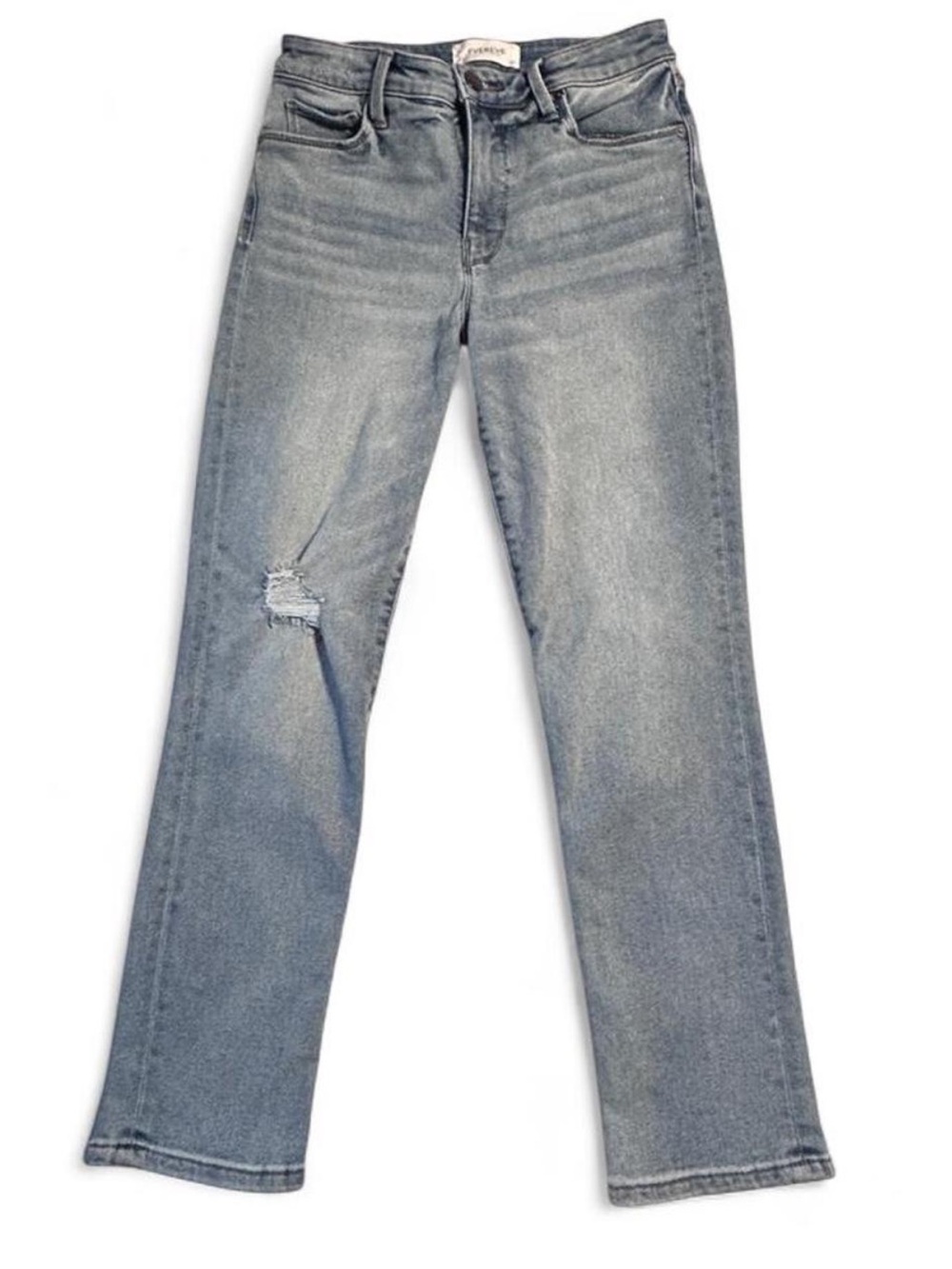 EVEREVE The Ever Straight Jean Straight Leg Jeans in Blue Waist 27
